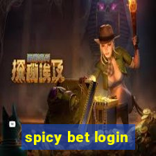 spicy bet login